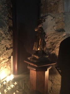 Another candle for Michael in Rabanal de Camino