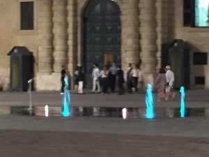 Dancing fountains