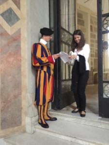 Simona and the Swiss Guard