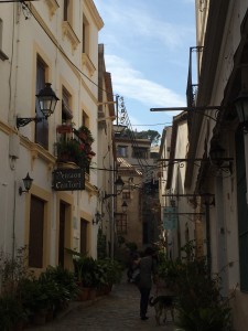 Typical Tossa street