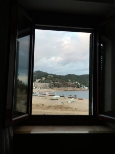 View from our room