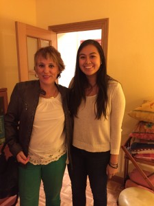 Loly and Ignacio's daughter