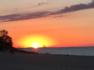 Sunset at the dunes