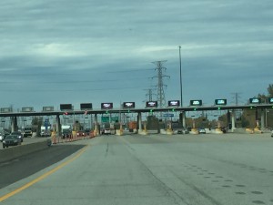 One of many tollgates 