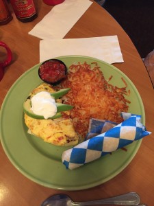 Joe's first Carrow's breakfast 